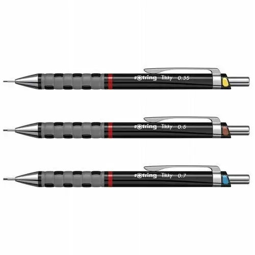 Ołówki automatyczne tikky rd blk cc - s0801310 Rotring