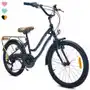 Rower 20 cali dla dziewczynki dziecięcy Shimano 6 biegów Heart Bike złoty Sklep