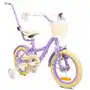 Rower dla dziewczynki 14 cali Pchacz kółka boczne Flower Bike lawendowy Sklep