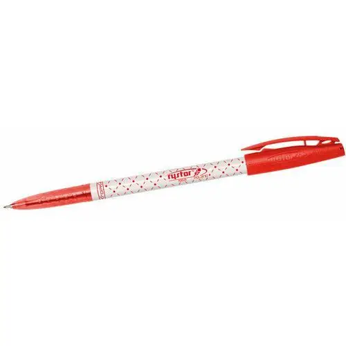 Długopis atramentowy, czerwony Rystor
