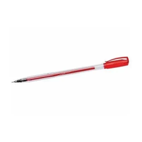 Długopis żelowy, czerwony, 0.5 mm