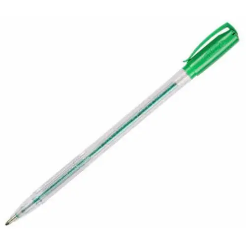Długopis Żelowy Gz-031 Brokatowy Zielony Db, Rystor, kolor zielony