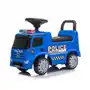 Jeździk pchacz dla dziecka mercedes antos policja - niebieski Sapphire kids Sklep