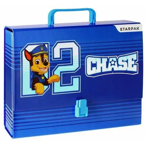 Psi Patrol Chase Niebieska teczka z rączką A4, 31x24x5cm Uniwersalny