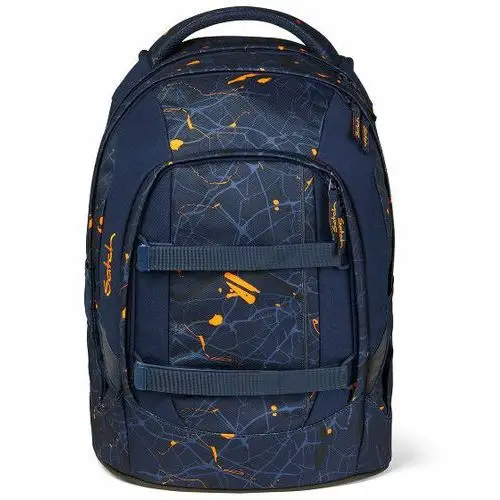 Satch pack plecak szkolny 45 cm dark blue orange