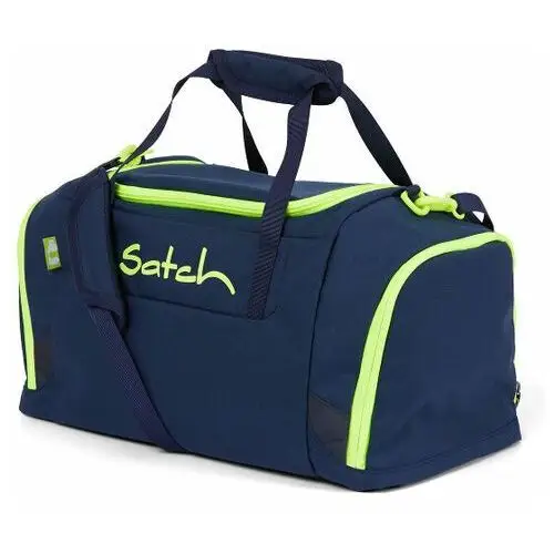 Satch torba sportowa 45 cm dark blue neon yellow