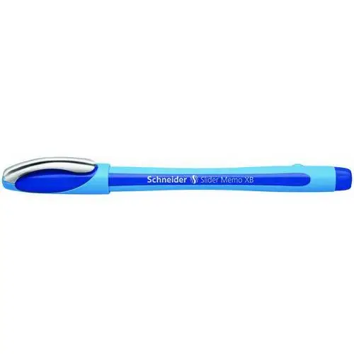 Długopis atramentowy, Slider Memo XB, niebieski, kolor niebieski