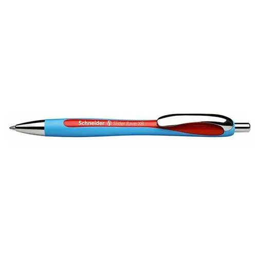 Długopis automatyczny, slider rave xb, czerwony Schneider
