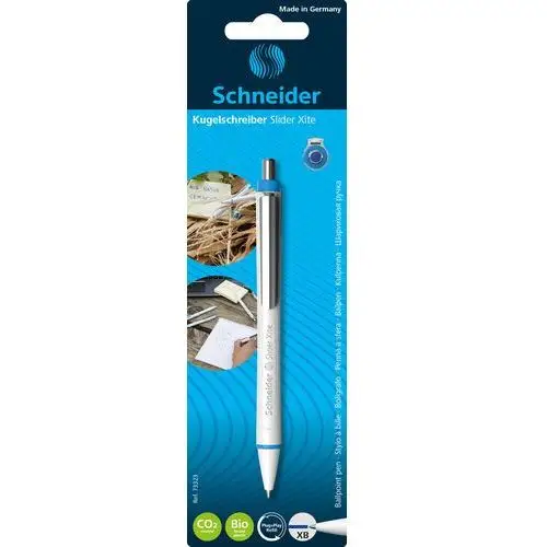 Długopis automatyczny, slider xite,xb, 1szt, niebieski, blister Schneider
