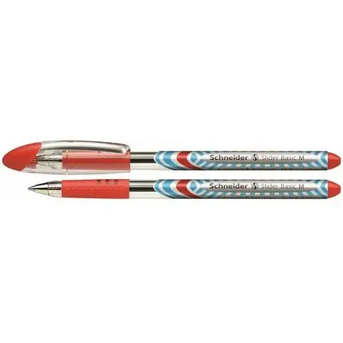 Schneider, długopis Slider Basic M, czerwony