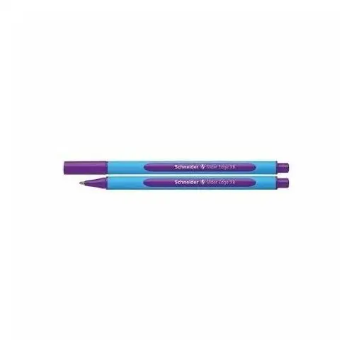 Schneider , długopis slider edge xb, fioletowy