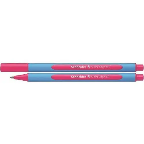 Schneider, długopis Slider Edge XB, różowy, kolor różowy