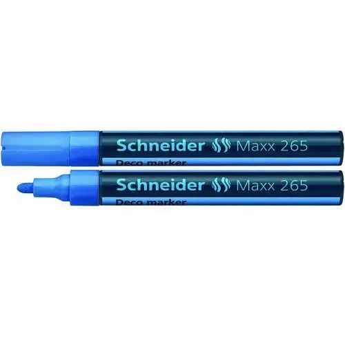 Schneider Marker kredowy maxx 265 deco, niebieski