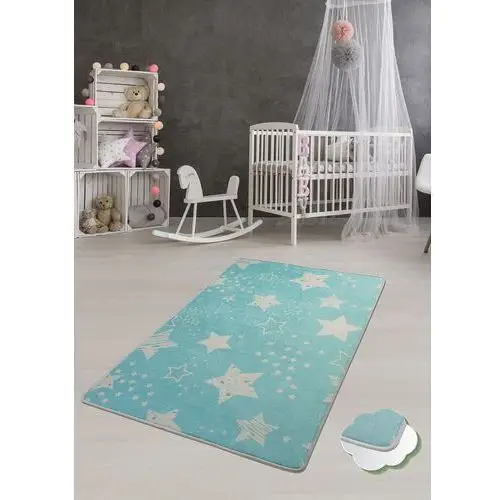 Selsey dywan do pokoju dziecięcego dinkley gwiazdy niebieski 100x160 cm 2
