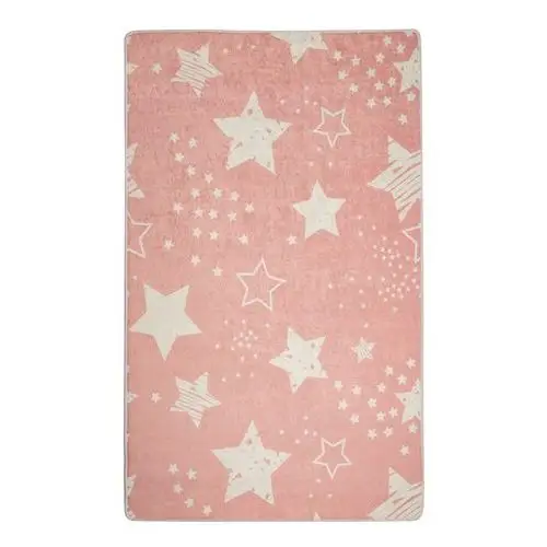 Selsey dywan do pokoju dziecięcego dinkley gwiazdy różowy 140x190 cm