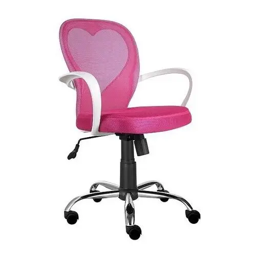 Selsey fotel biurowy mia różowy 2