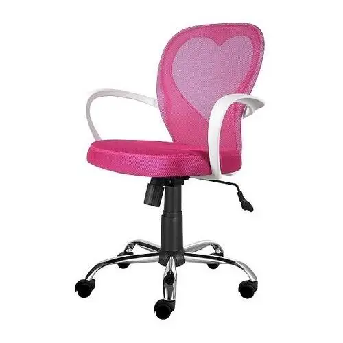 Selsey fotel biurowy mia różowy