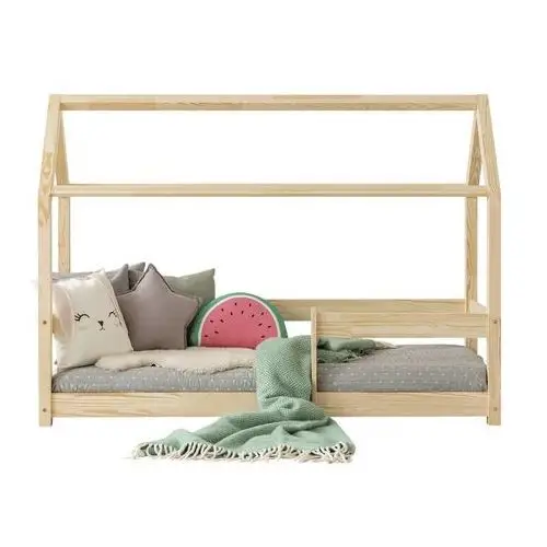Selsey łóżko dalidda domek z barierką 70x140 cm