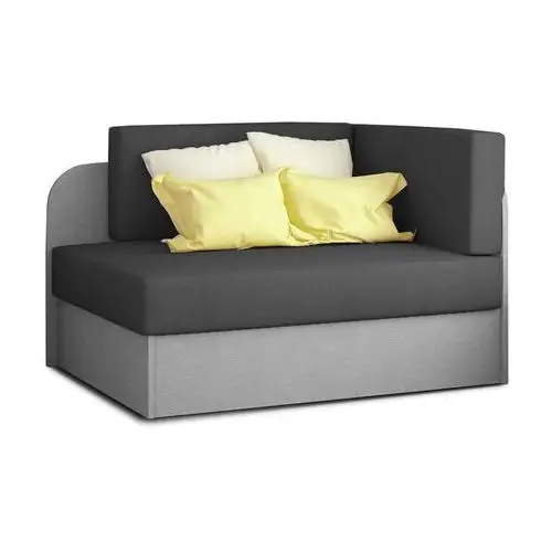 Selsey łóżko dla dziecka selvella z pojemnikiem ciemnobrązowe/szarobrązowe