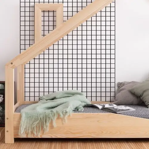 Selsey łóżko domek dla dzieci baxy z asymetrycznym wejściem 100x140 cm 2
