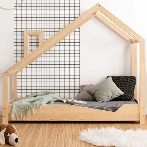 Selsey łóżko domek dla dzieci baxy z asymetrycznym wejściem 90x160 cm 2
