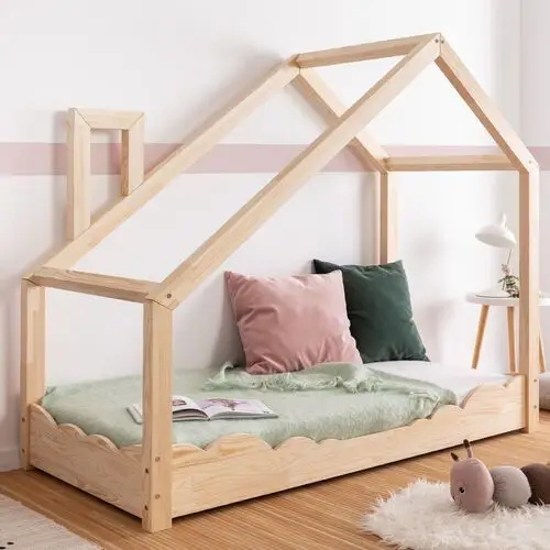 łóżko domek dla dzieci baxy z motywem chmurki 70x180 cm Selsey 2
