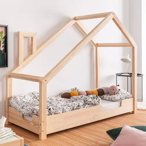 łóżko domek dla dzieci baxy z wąskim wejściem 80x180 cm Selsey 2