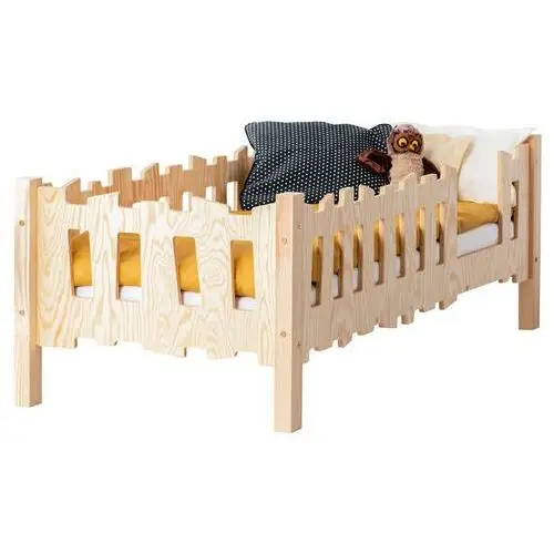 łóżko domek dla dzieci syleo na nóżkach z bocznym wejściem Selsey