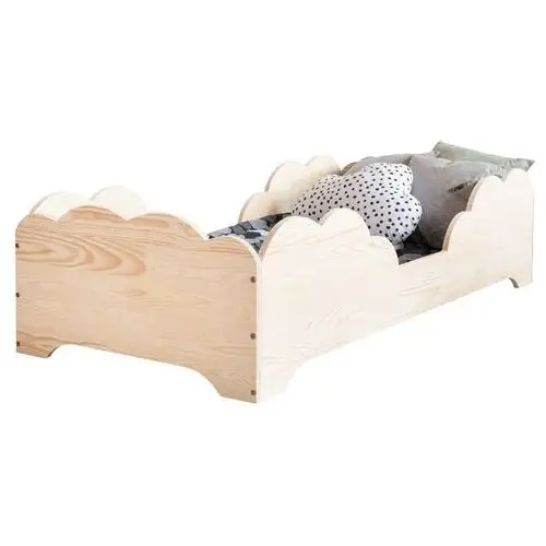SELSEY Łóżko drewniane dla dzieci Laicy w kształcie chmurki 100x170 cm 2