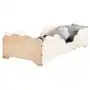 SELSEY Łóżko drewniane dla dzieci Laicy w kształcie chmurki 100x170 cm Sklep
