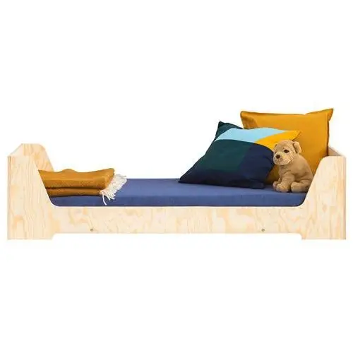 SELSEY Łóżko drewniane dla dziecka Kyori na nóżkach minimalistyczne 90x190 cm