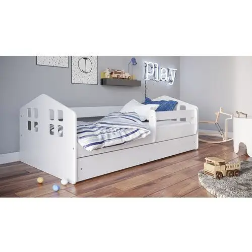 Selsey łóżko dziecięce bubup 160x80 cm z szufladą białe 2