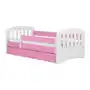 Selsey łóżko dziecięce pamma różowe 160x80 cm z szufladą Sklep