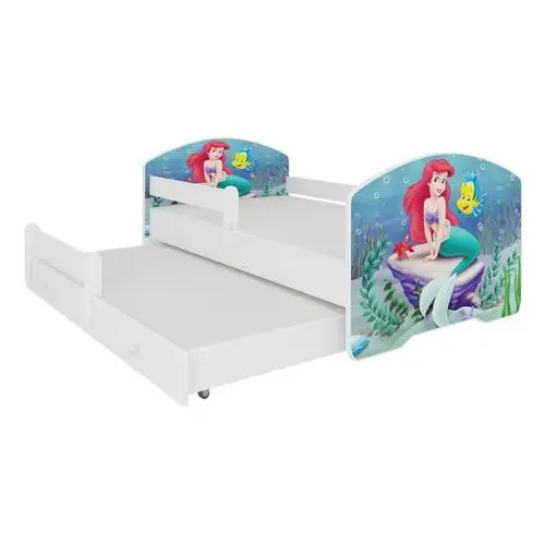 Selsey łóżko dziecięce podwójne blasius 160x80 cm arielka z barierką