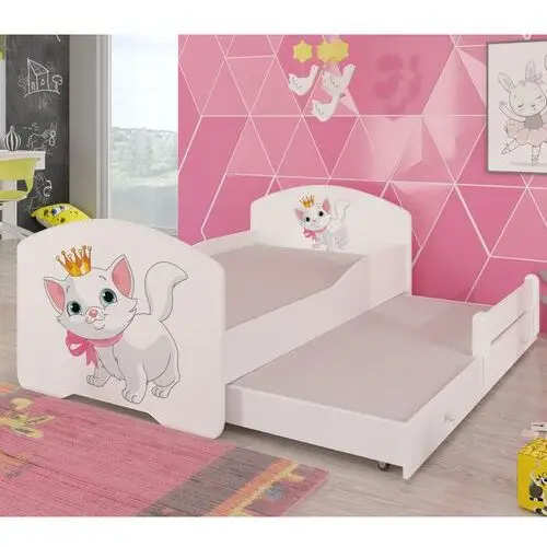 Selsey łóżko dziecięce podwójne blasius 160x80 cm kot 2