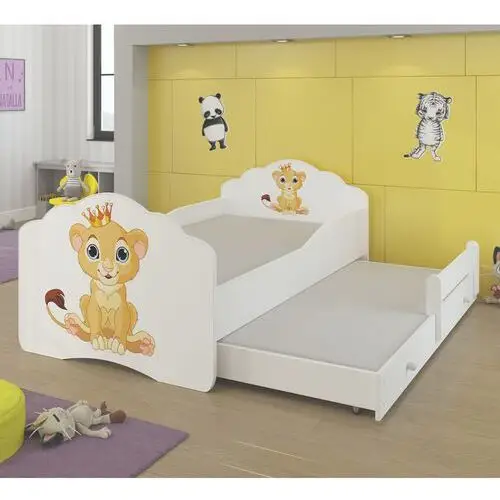 Selsey łóżko dziecięce podwójne ruhsen 160x80 cm lew 2