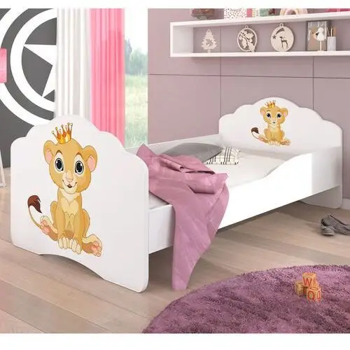 Selsey łóżko dziecięce sissa 140x70 cm lew 2