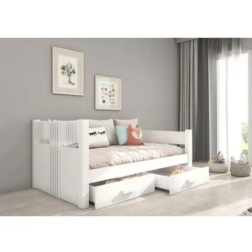 Selsey łóżko dziecięce toodie 180x80 białe z materacem 2