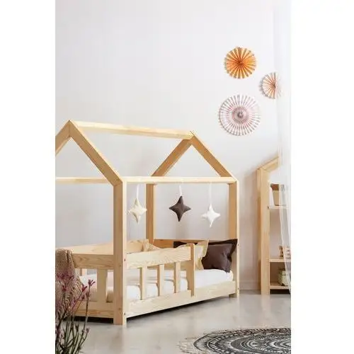łóżko mallory domek dziecięcy z drewna 90x140 cm Selsey 2