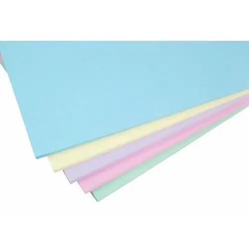 Shan Papier kolorowy a4 100 arkuszy mix pastelowy