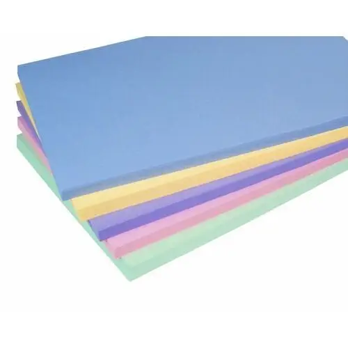 Shan Papier kolorowy a4 500 arkuszy 5 kolorów mix pastelowy
