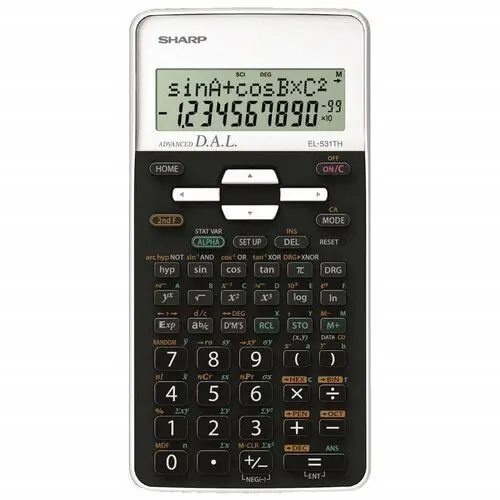 Calculator scientific blister pink sh-el531thbpk Sharp