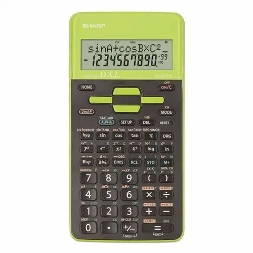 Sharp calculator scientific box el531thgr