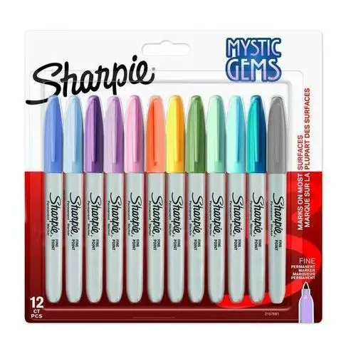Sharpie® Markery permanentne sharpie fine mystic gems 12 kolorów 2157681