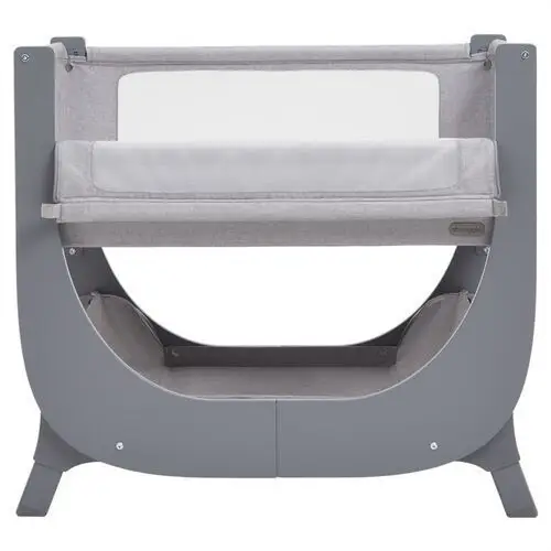 łóżeczko dostawne air lite bedside crib grey Shnuggle