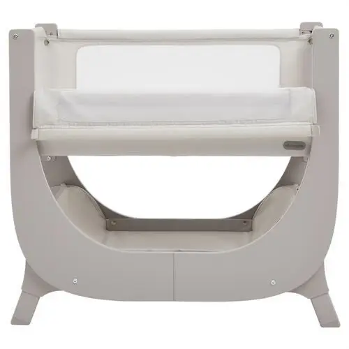 łóżeczko dostawne air lite bedside crib taupe Shnuggle