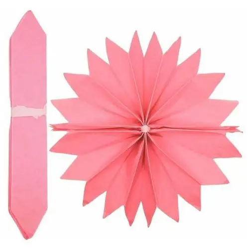 Siima Pompon ozdobny z bibuły 20x36 cm różowy a
