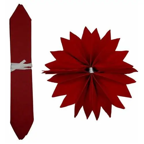Siima Pompon ozdobny z bibuły 24,5x36 cm czerwony a