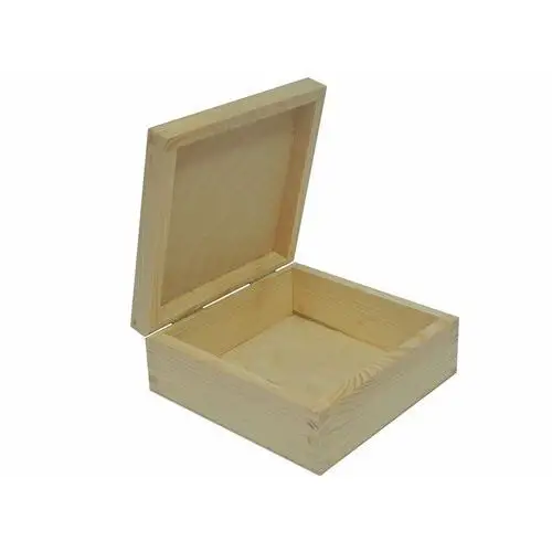 Pudełko Drewniane Ozdobne Dekoracyjne 16X16X8