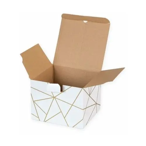 Pudełko fasonowe na kubek ze złotym nadrukiem Siima